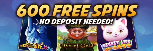 600 Free Spins