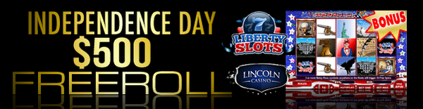 500 Independence Day Freeroll