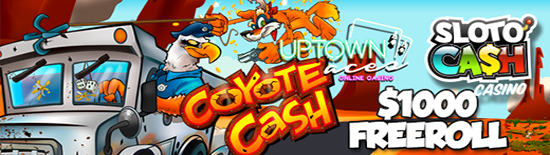 Aprils Coyote Cash 1K Giveaway