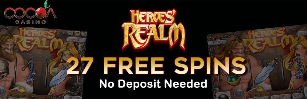 Heroes Realm - 27 Spins