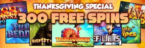 Thanksgiving 300 Spins