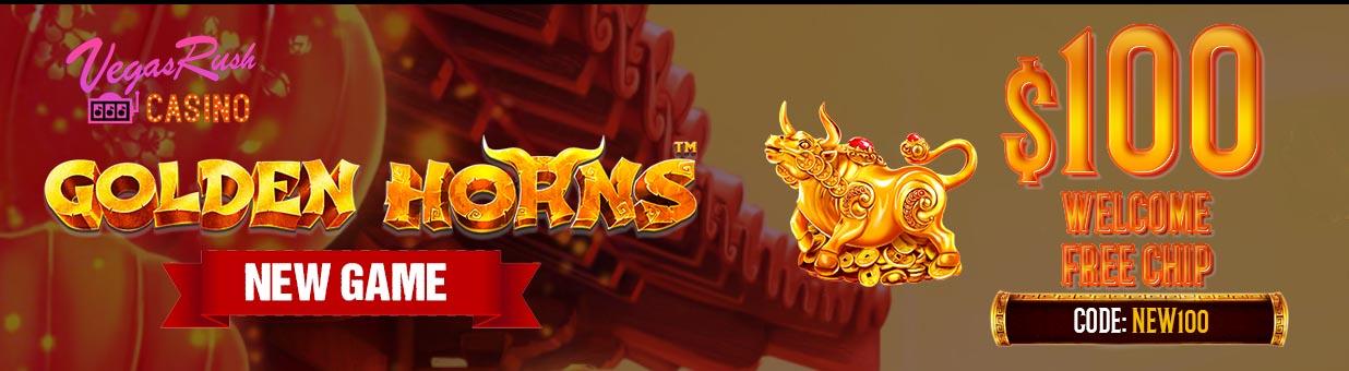Vegas Rush - 100 NDB Golden Horns