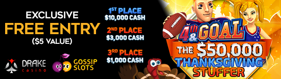 50K Thanksgiving Stuffer