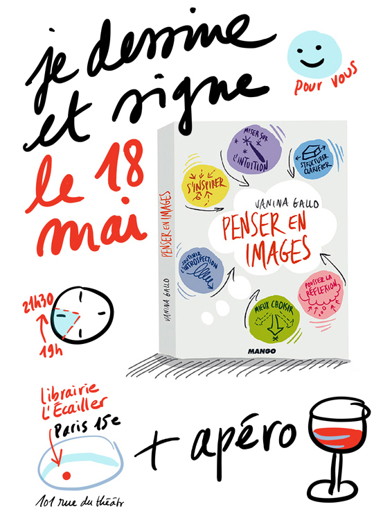 Je dessine et signe pour vous le 18 mai à la Librairie L’Écailler