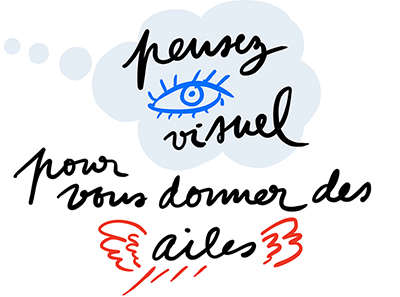 Pensez visuel pour vous donner des ailes