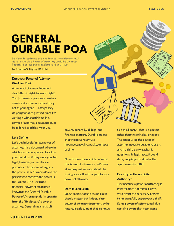 General Durable POA