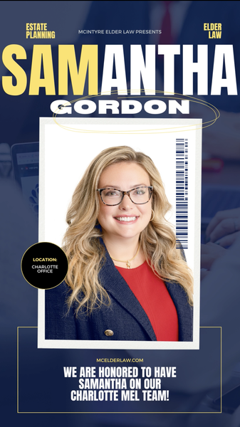 Meet Samantha Gordon: The Rising Star in Elder Law at McIntyre Elder Law