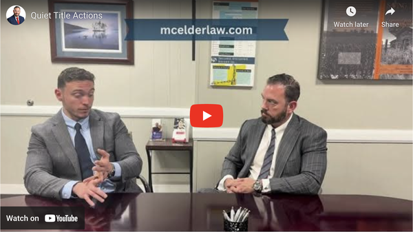 Understanding Quiet Title Actions: A Guide by McIntyre Elder Law
