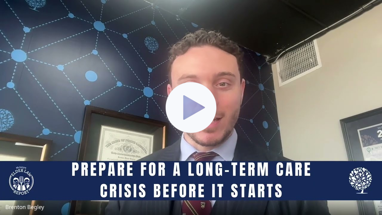 [Elder Law Report] Prepare for a Long-Term Care Crisis -- Before it Starts