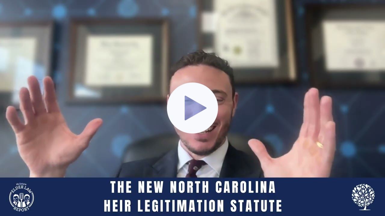 [Elder Law Report] The Hidden Heir: New North Carolina Heir Legitimation Statute