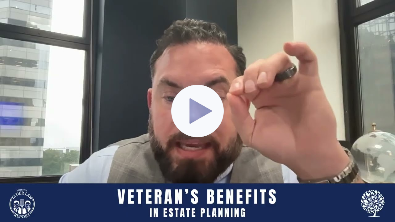 [Elder Law Report] Veteran's Benefits in Estate Planning