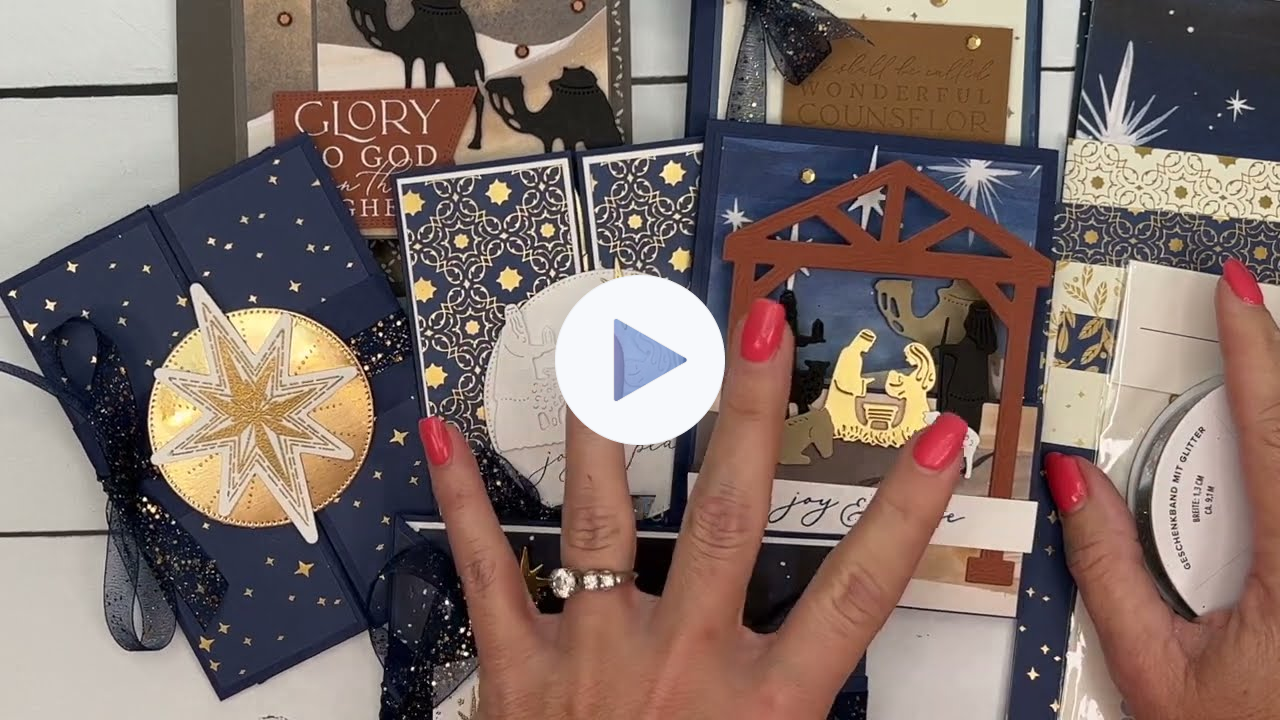 O Holy Night Fun Folds Class To Go