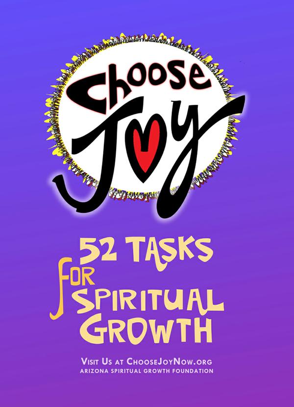 Cover of card deck for 52 tasks for Spiritual Growth