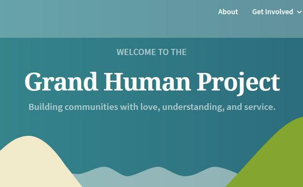 Grand Human Project home page image
