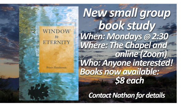 Window to Eternity announcement