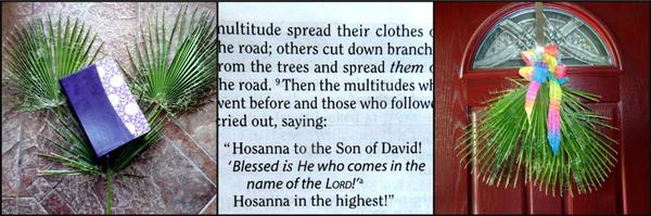 Palm Sunday collage