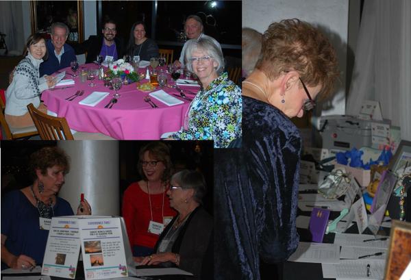 collage of photos from the Benefit