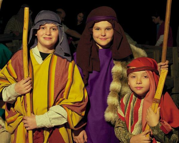 Shepherds at our Path to Bethlehem