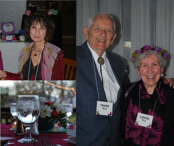 another collage of photos from the benefit