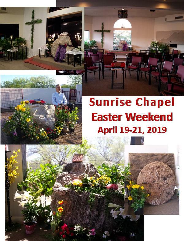 Easter weekend at Sunrise Chapel