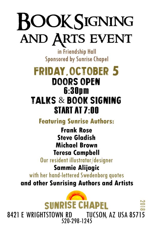 Authors and artists event