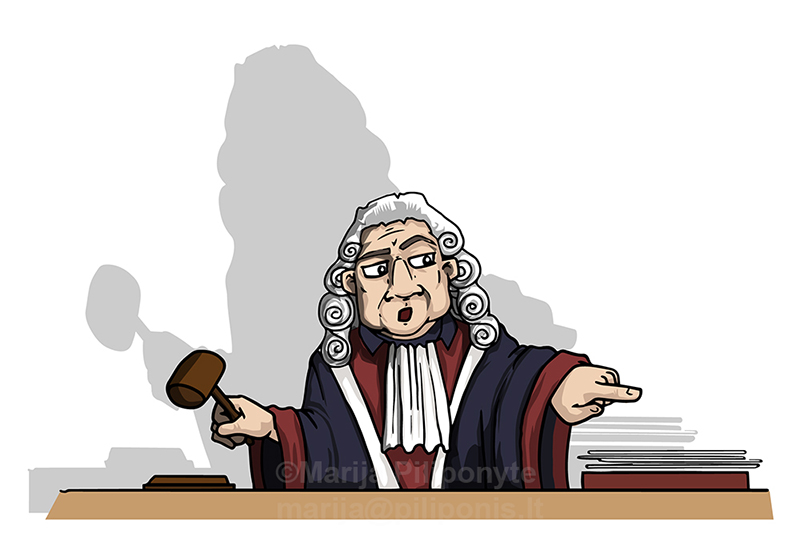 judge giving sentence