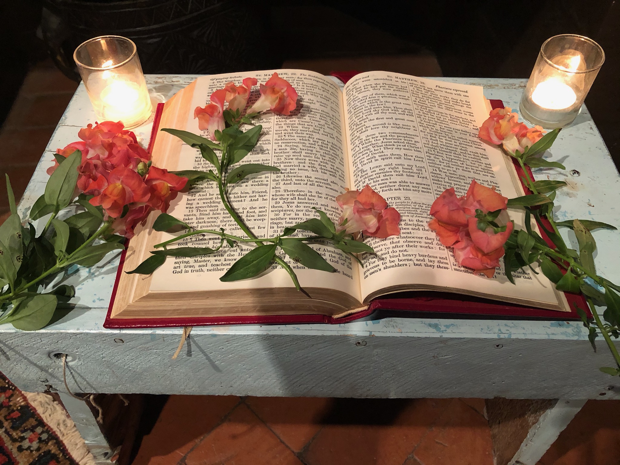 Palm Sunday at the Casto's home