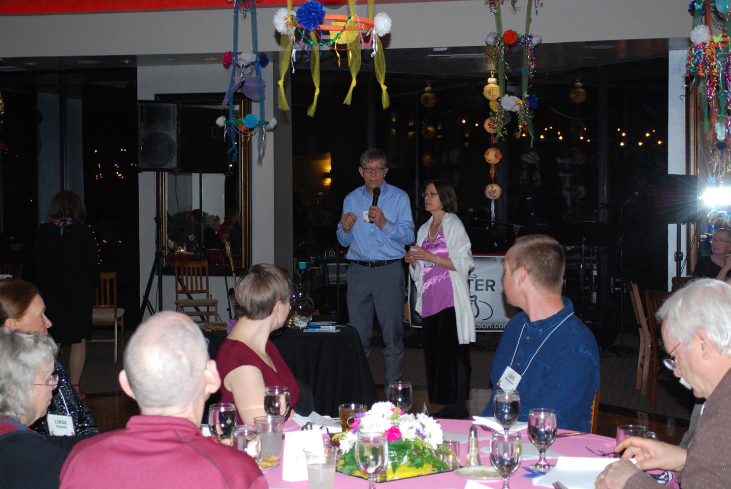 photo from the Benefit at La Mariposa