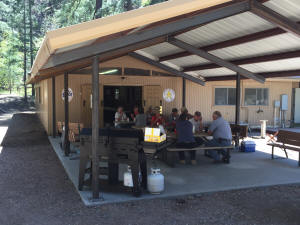 Elks Lodge Youth Camp dining patio