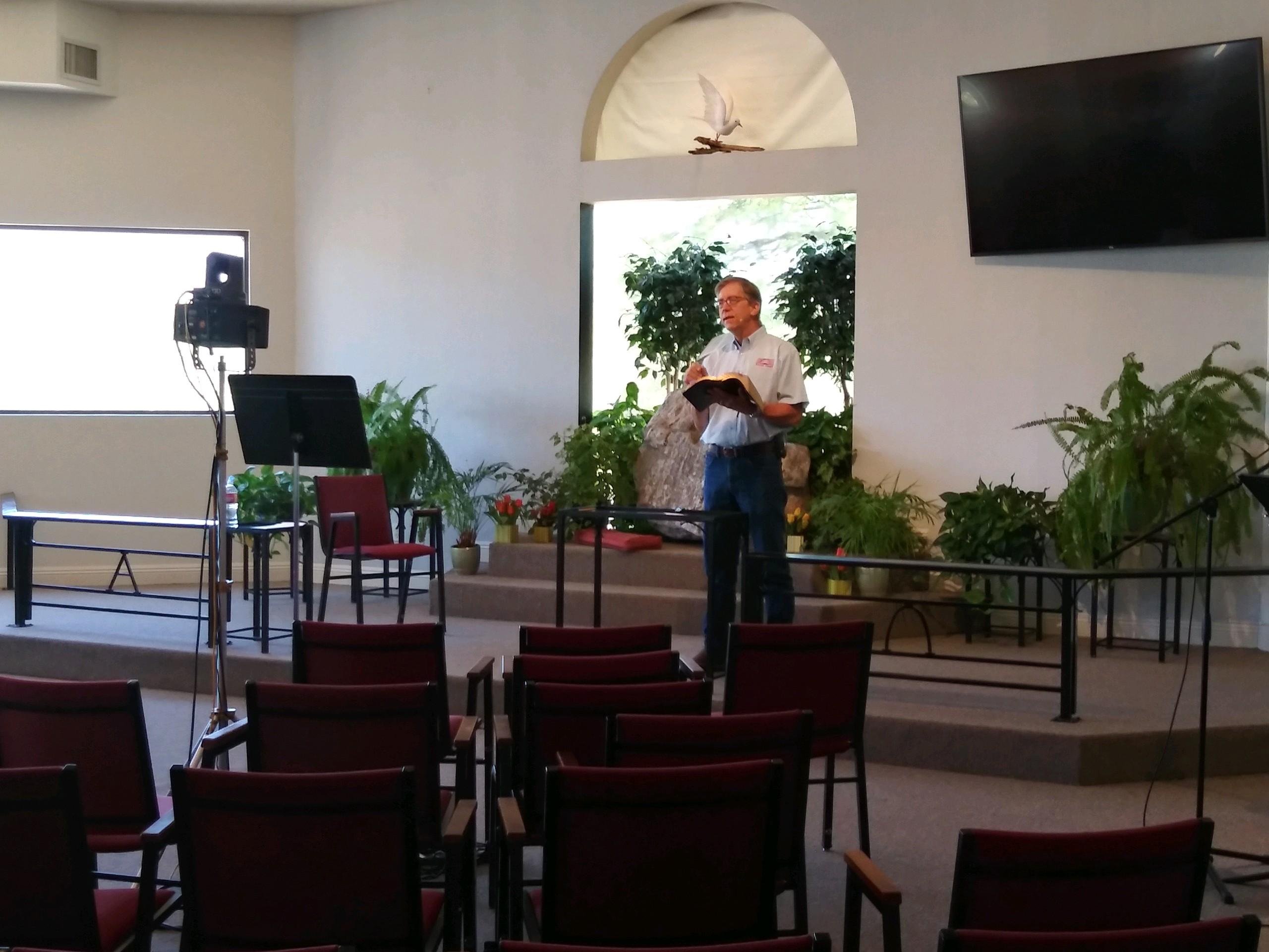 Preaching in the livestream-only setting
