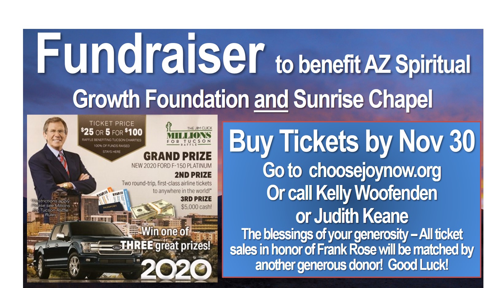 Fundraiser graphic