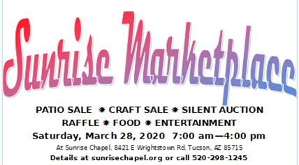 Sunrise Marketplace header