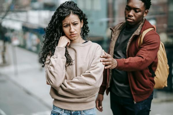 Photo by Keira Burton: https://www.pexels.com/photo/multiracial-couple-arguing-with-each-other-in-street-6147279/
