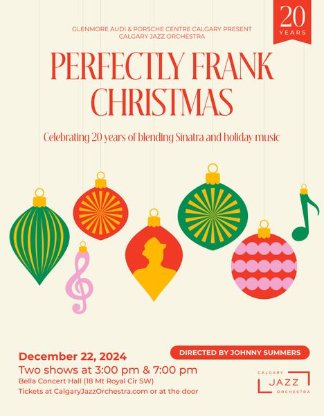 Perfectly Frank Christmas Poster