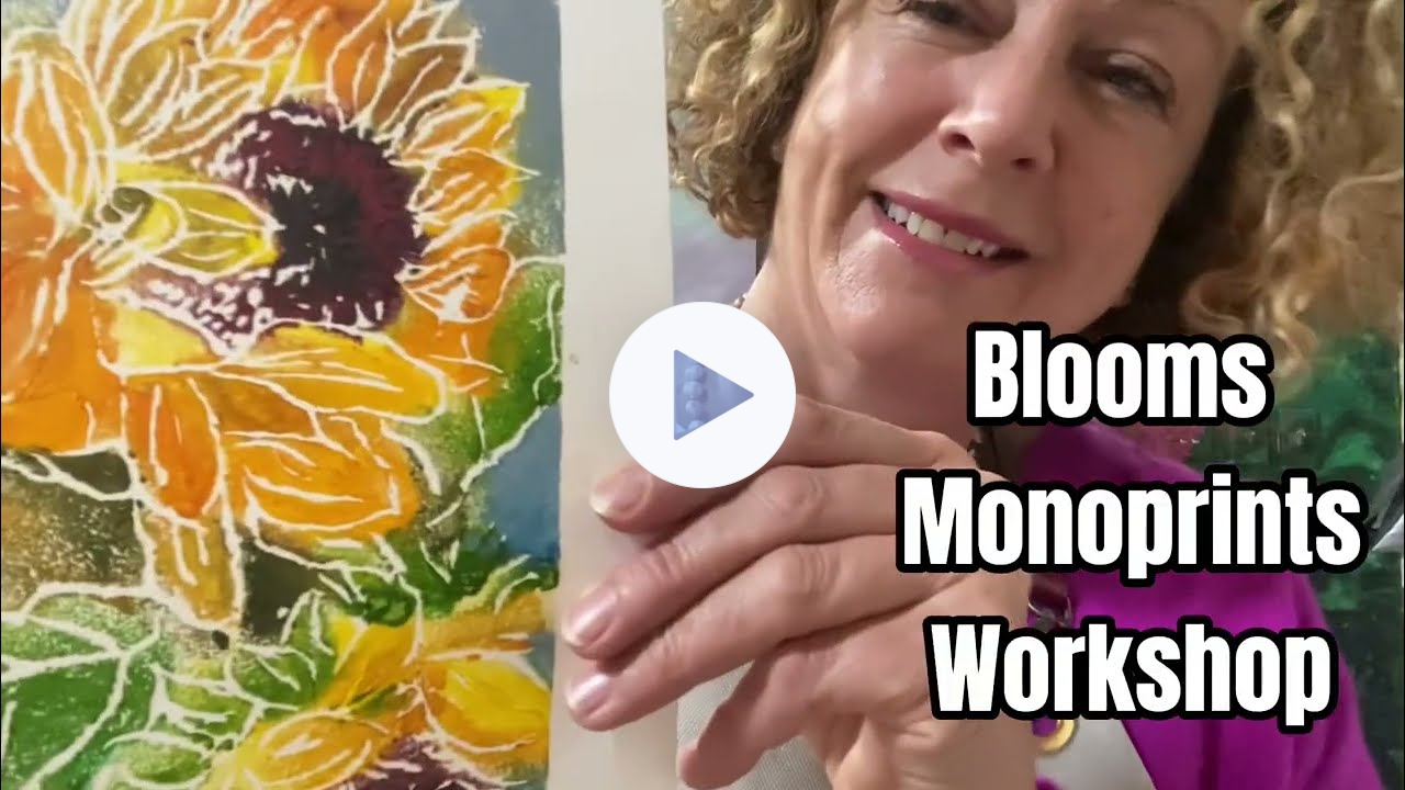 New Blooms Monoprints Workshop