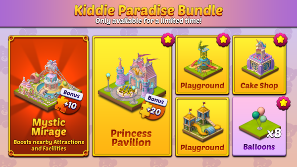Kiddie paradise budnle