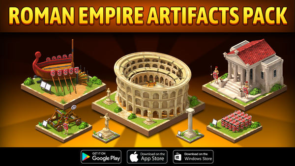 Roman Empire Artifacts building pack