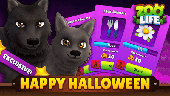 Black Wolf - Halloween.