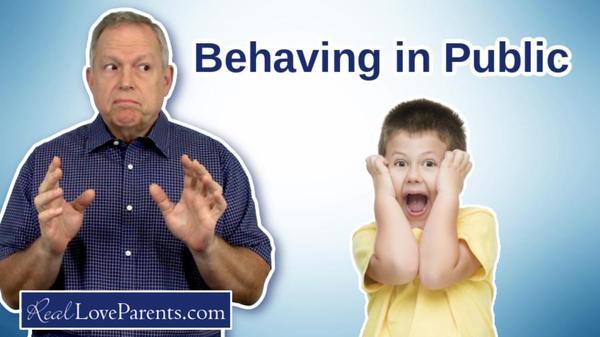 teaching your kids to behave in public