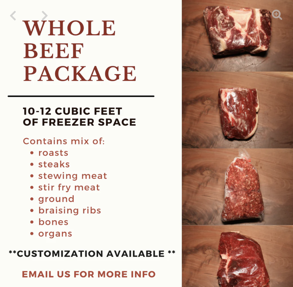 Whole Bulk Beef Package 
