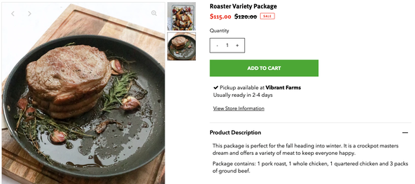 Roaster Variety package