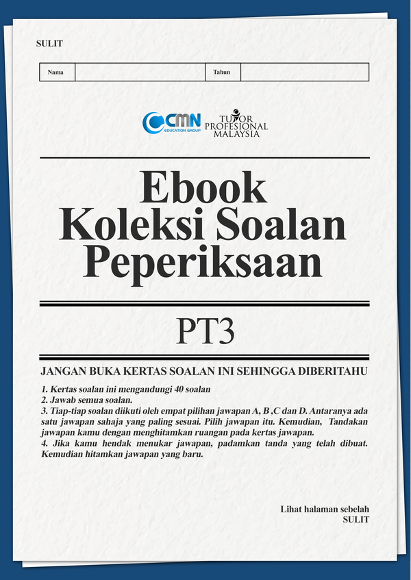 Ingin Dapatkan Soalan Percubaan Pt3 Secara Percuma Cmn Academy Online Learning Platform