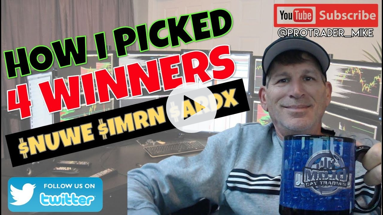 How I picked 4 Winners on Gainers List Today