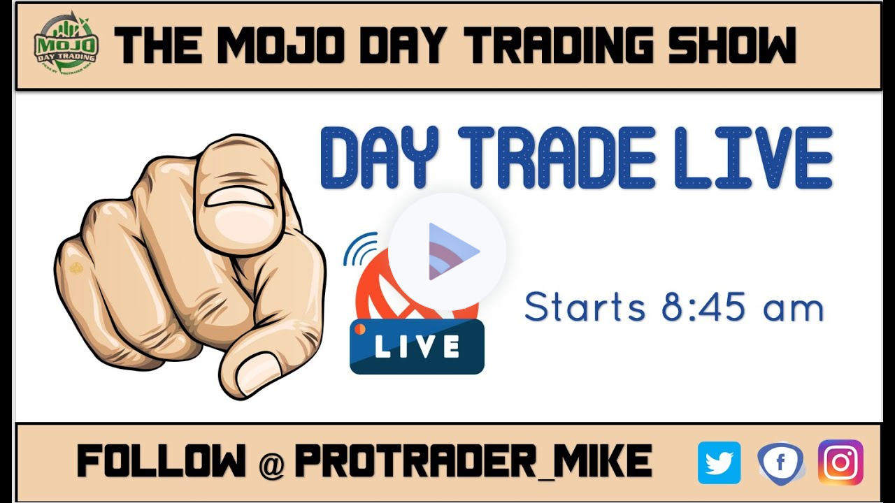 DAYTRADING LIVE WITH NO CHARTS