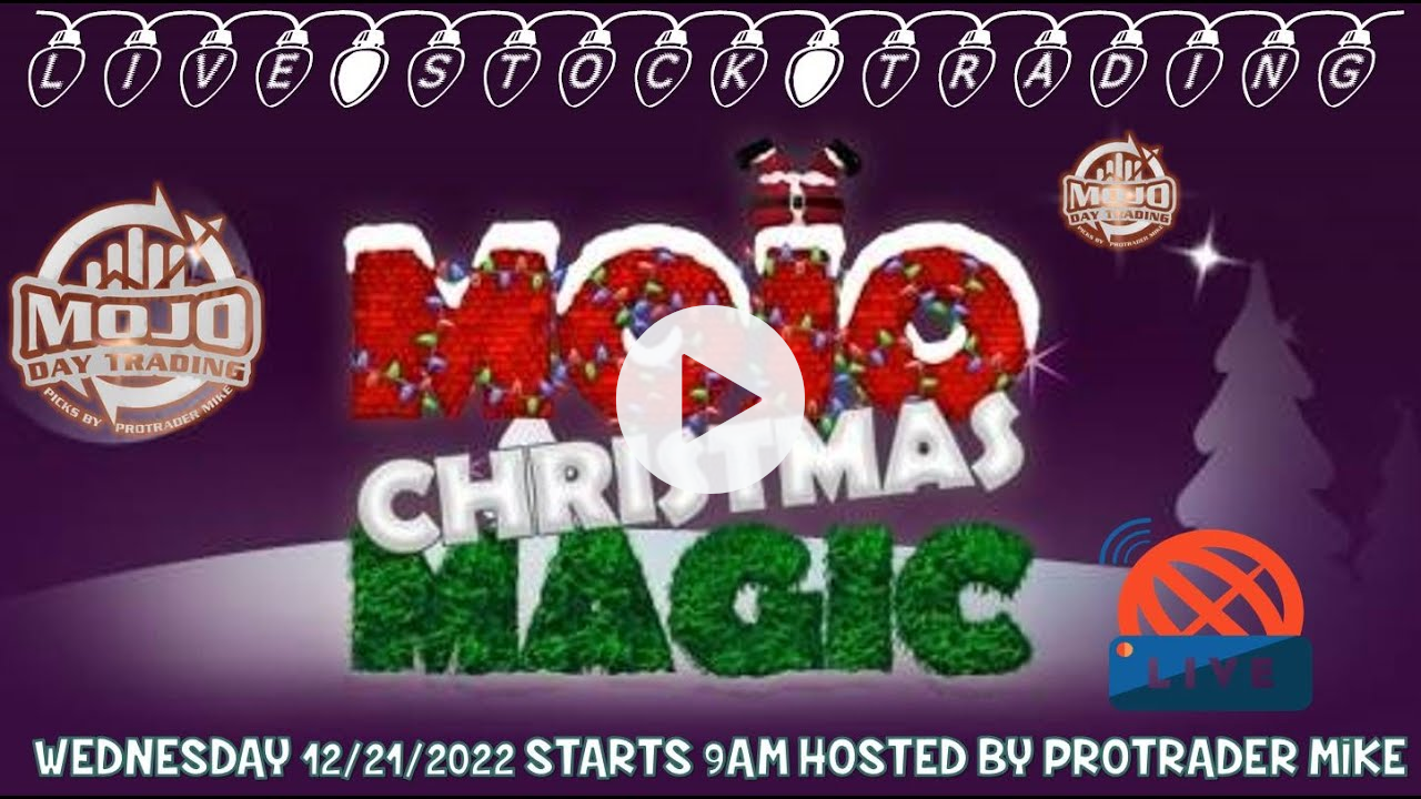 🔴 LIVE TRADING STOCKS 📈 FUTURES 🎅 $SPY $SPX $NQ $ES