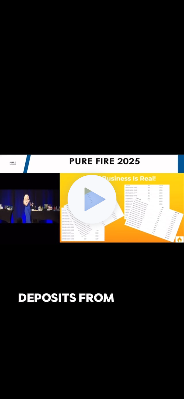 New Diamonds Nathan and Bri on the stage at PURE FIRE 2025