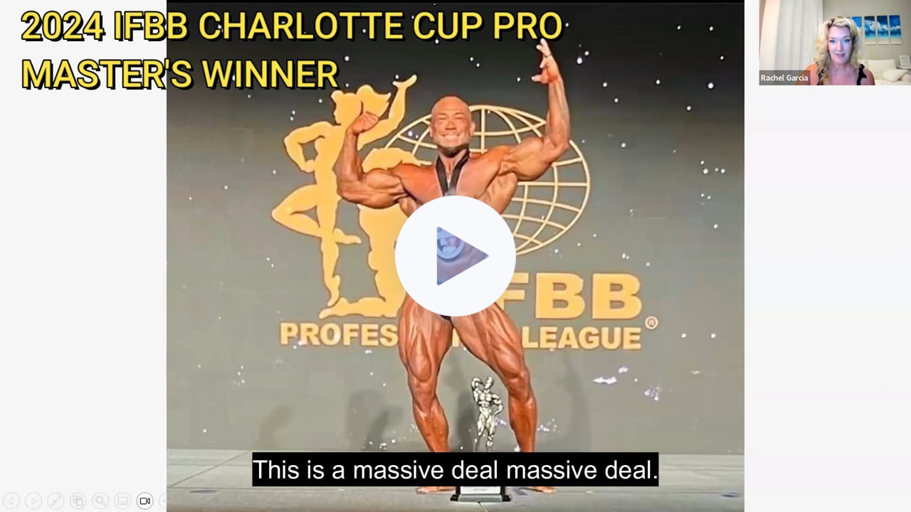 Armando IFBB Pro Charlotte Cup Winner