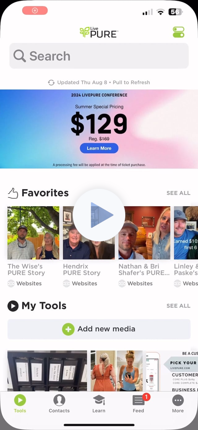 Day 7 What to send from the app