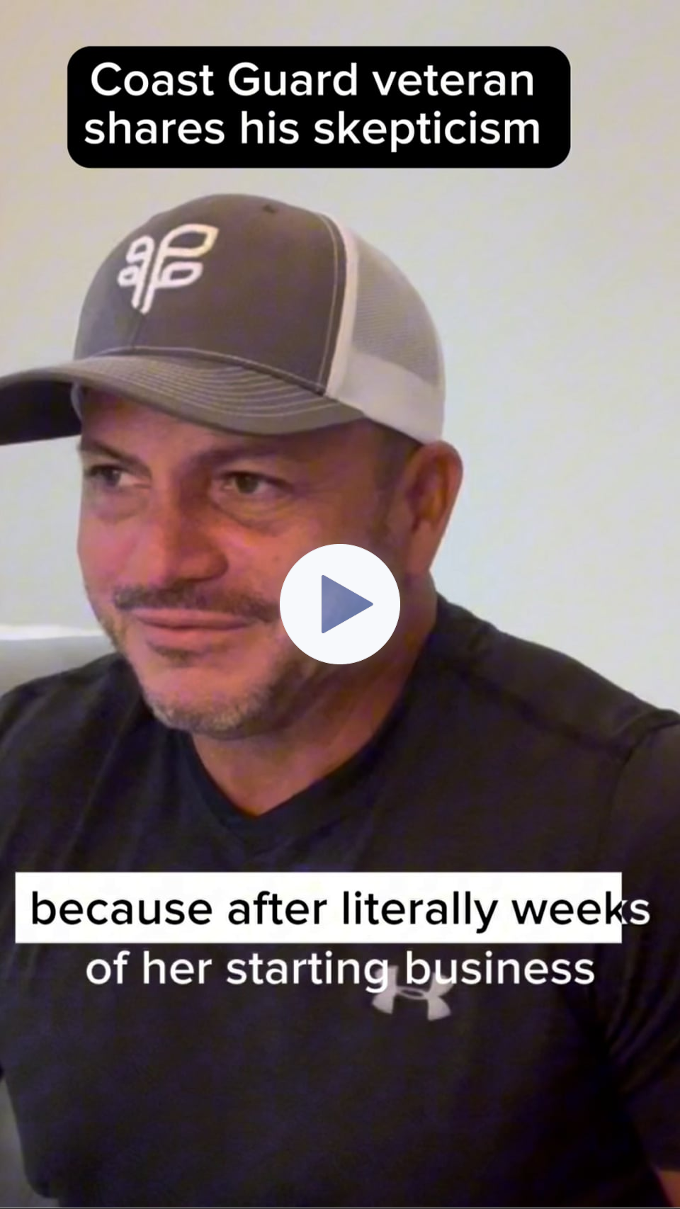 Veteran shares his skepticism