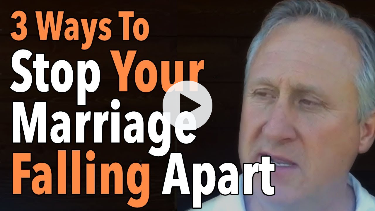 3 Counter Intuitive Ways To Stop Your Marriage Falling Apart